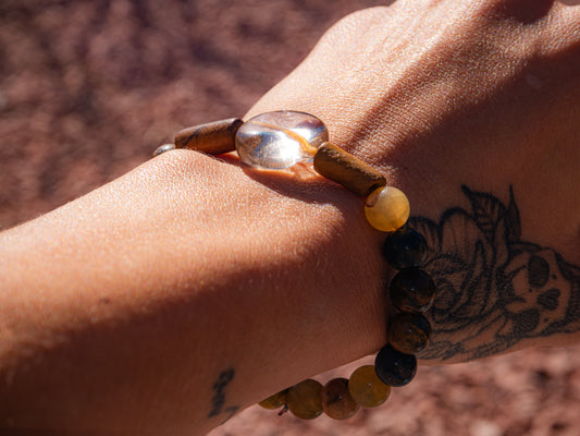 Desert Jasper Crystal Bracelet